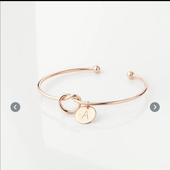 unkown Jewelry - “C” charm Rose gold bracelet with a “C” charm. New in package.